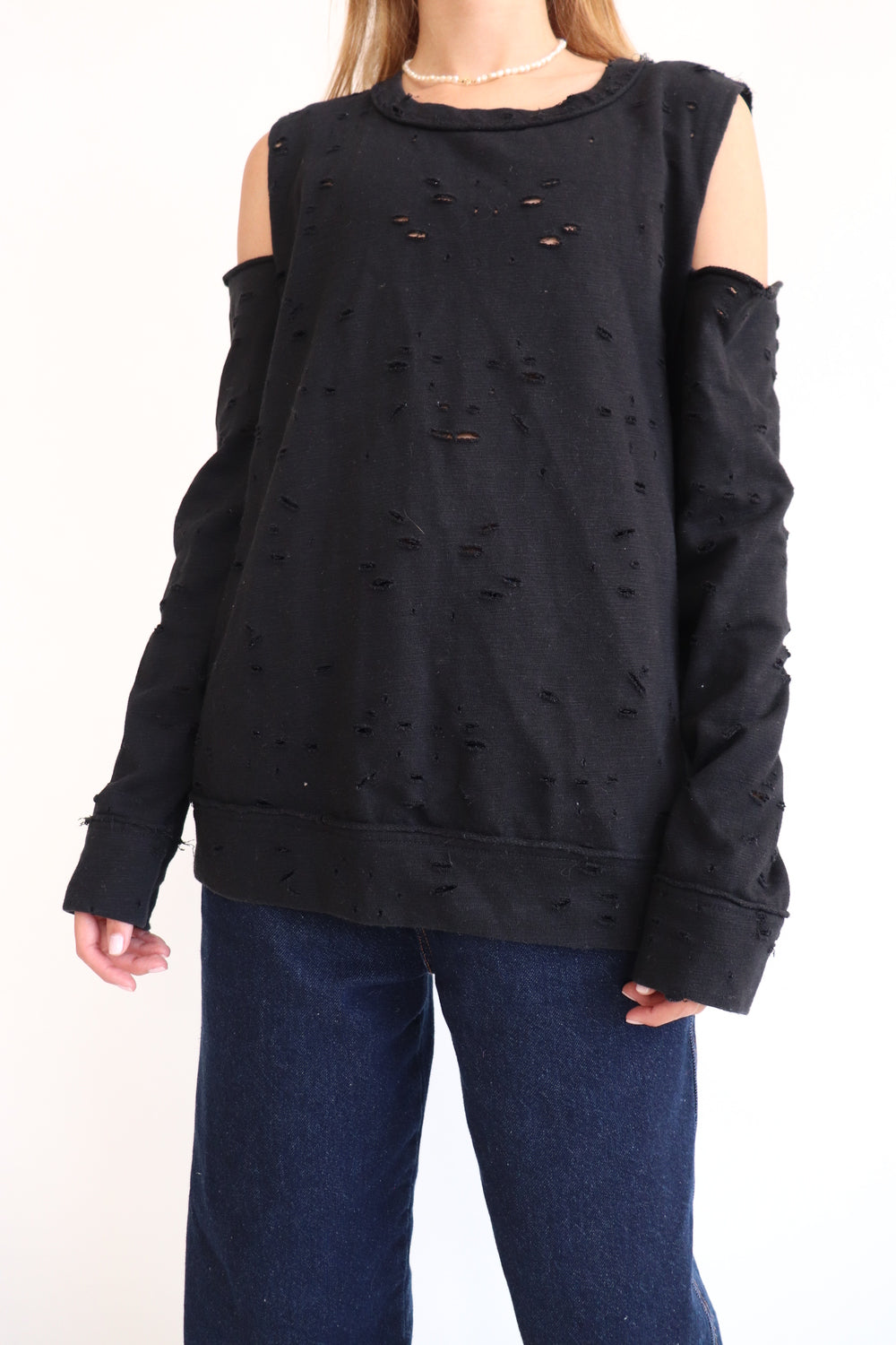 Saco Roto Ropa Saco Roto Negro BH028 – LOOK TWICE CO