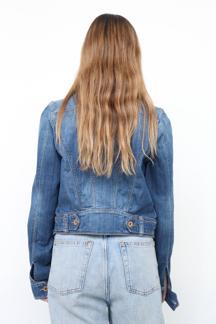 Chaqueta Denim Azul