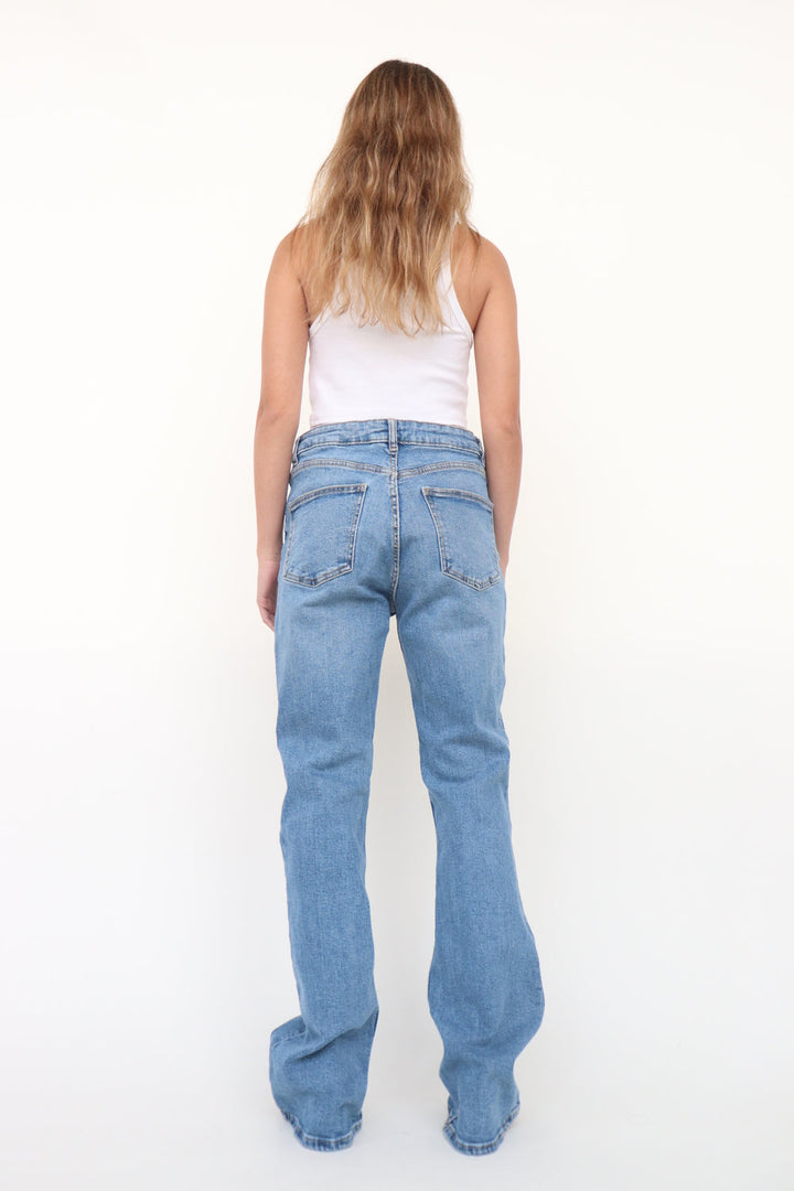 Jean Flare Azul