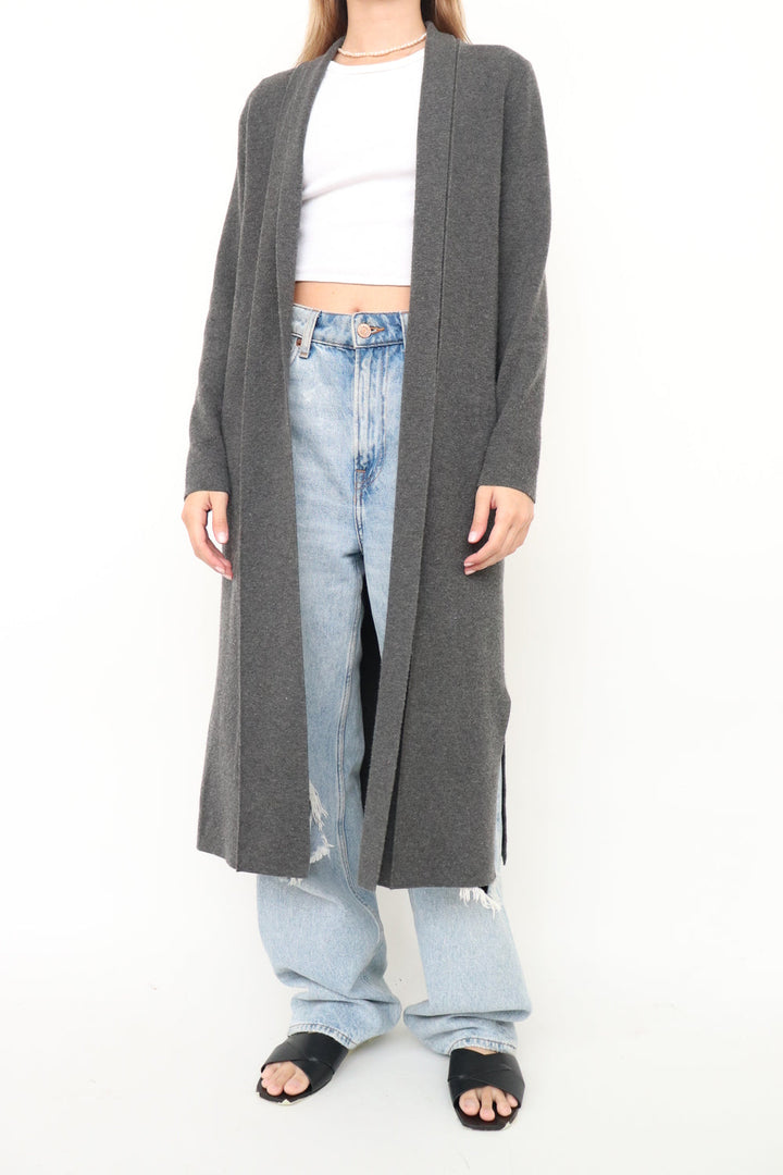 Cardigan Gris Oscuro