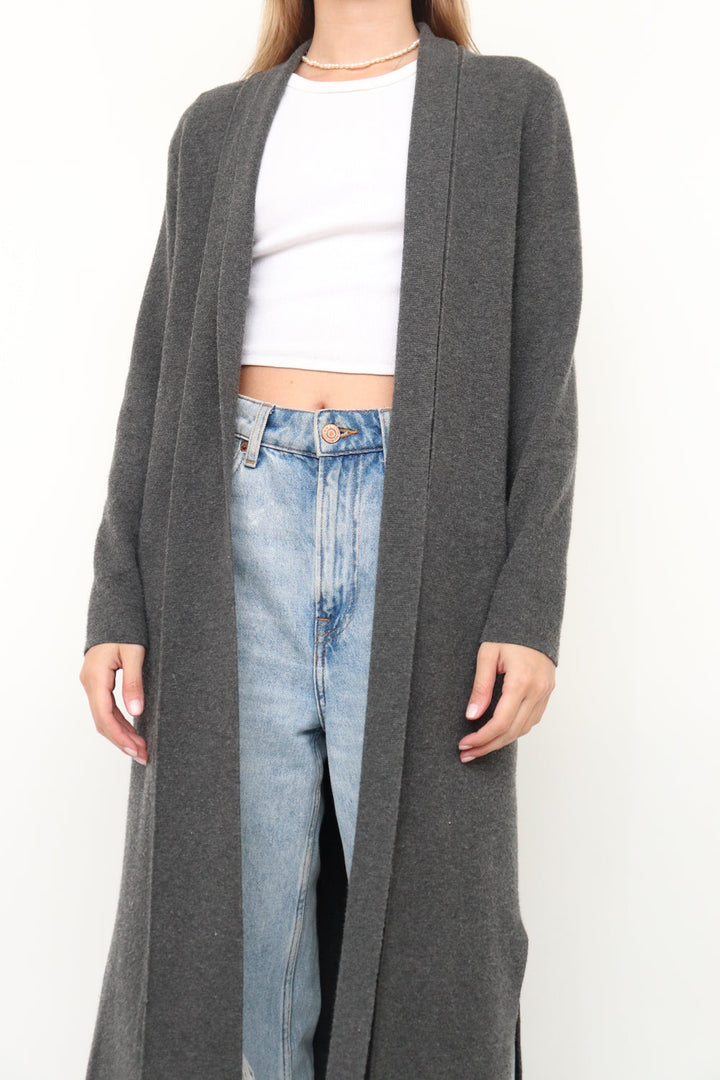 Cardigan Gris Oscuro
