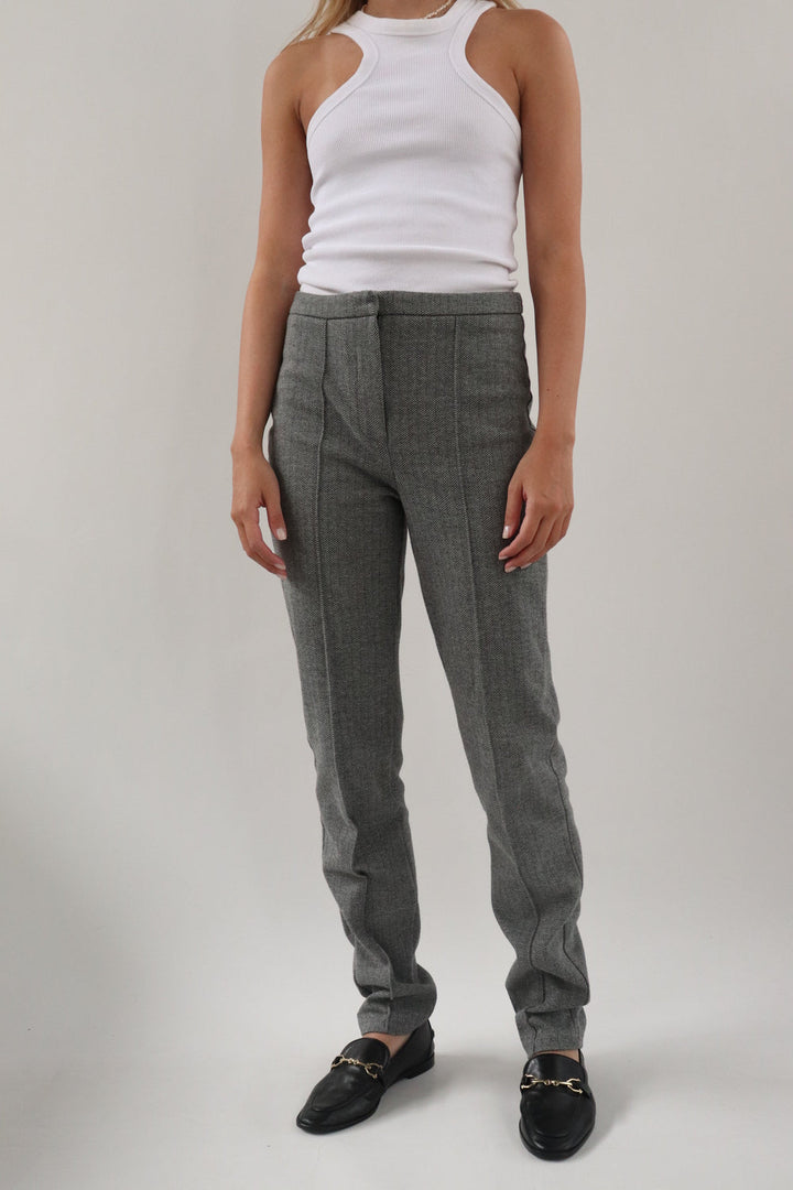 Pantalón Tweed Gris