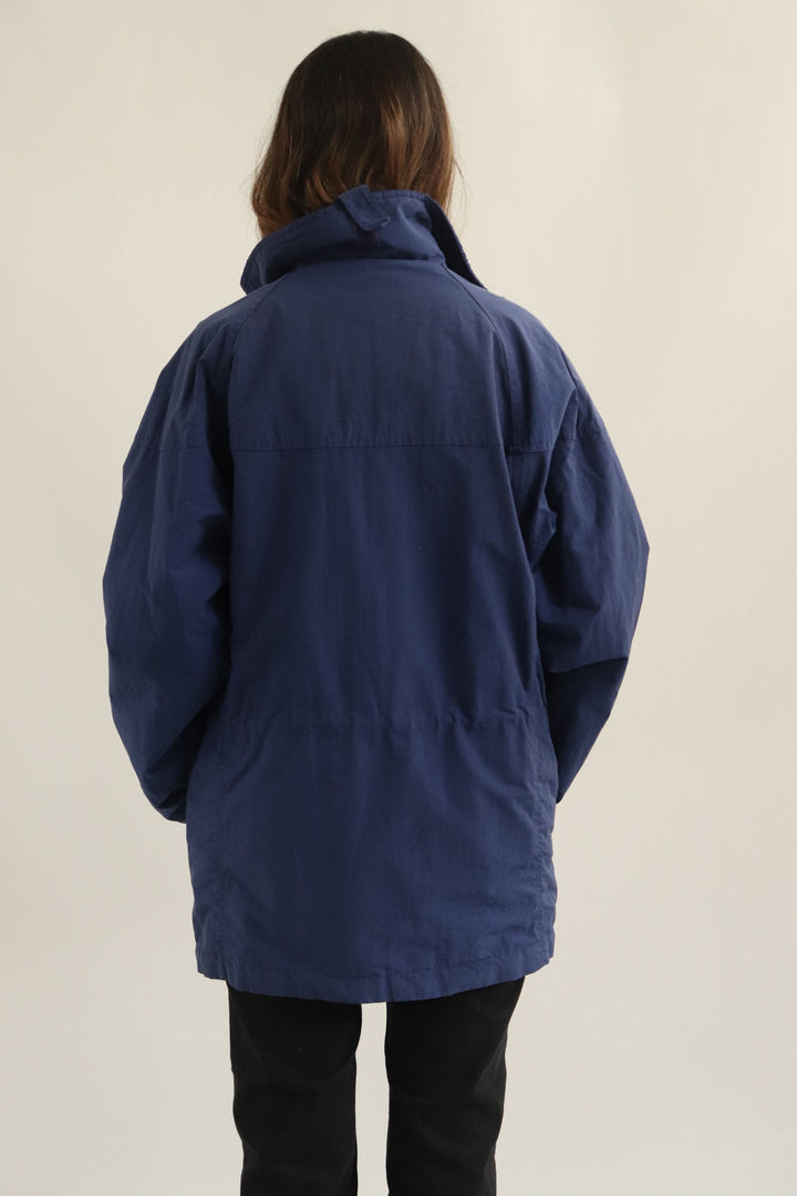 Chaqueta Azul Impermeable