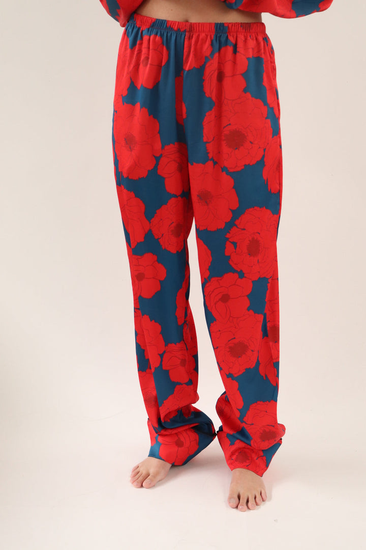 Pantalon Pijama Flores