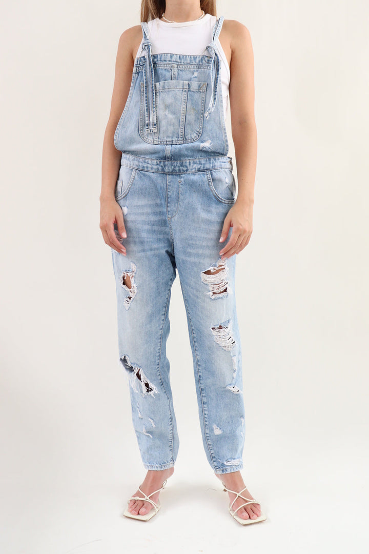 Overall Denim Azul