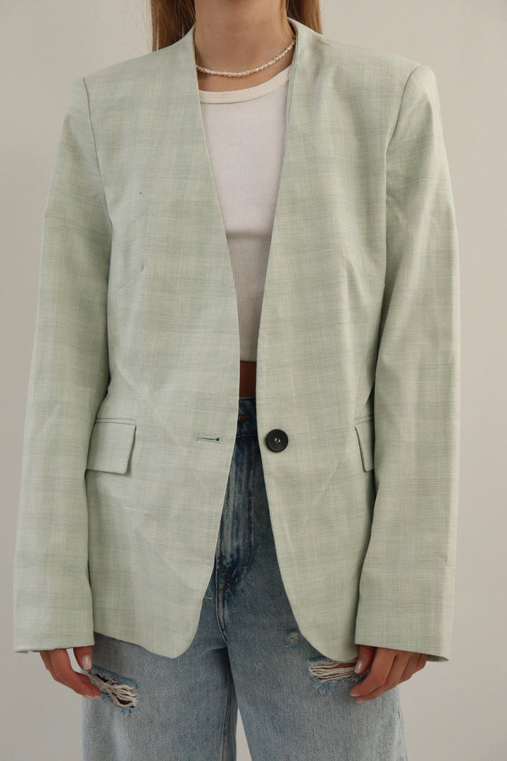 Blazer Verde Hombreras