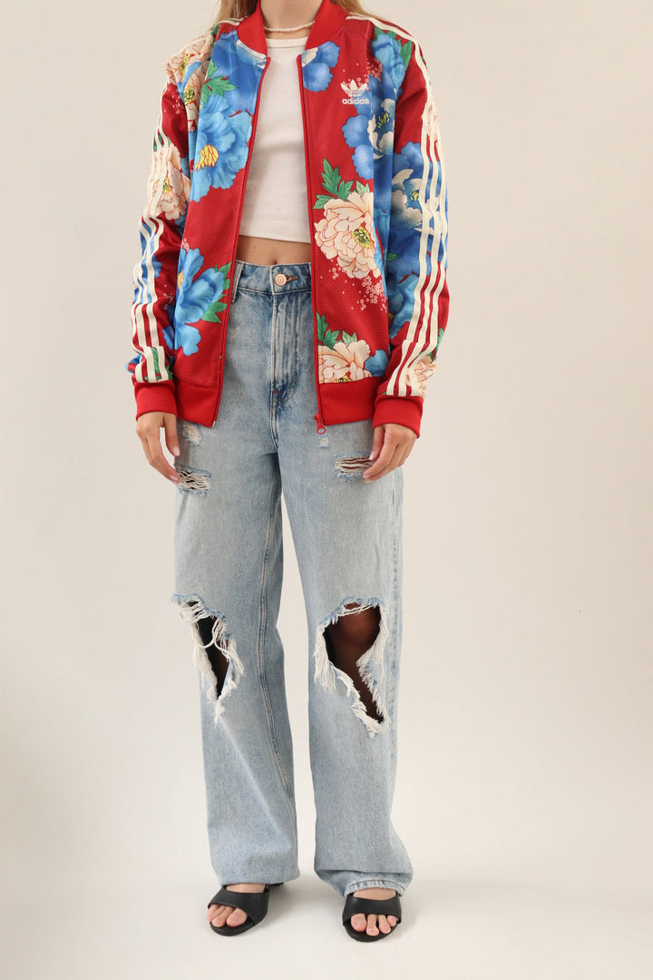 Chaqueta Bomber Flores