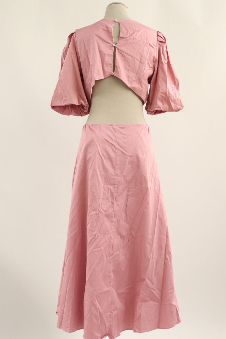 Vestido Rosado Midi