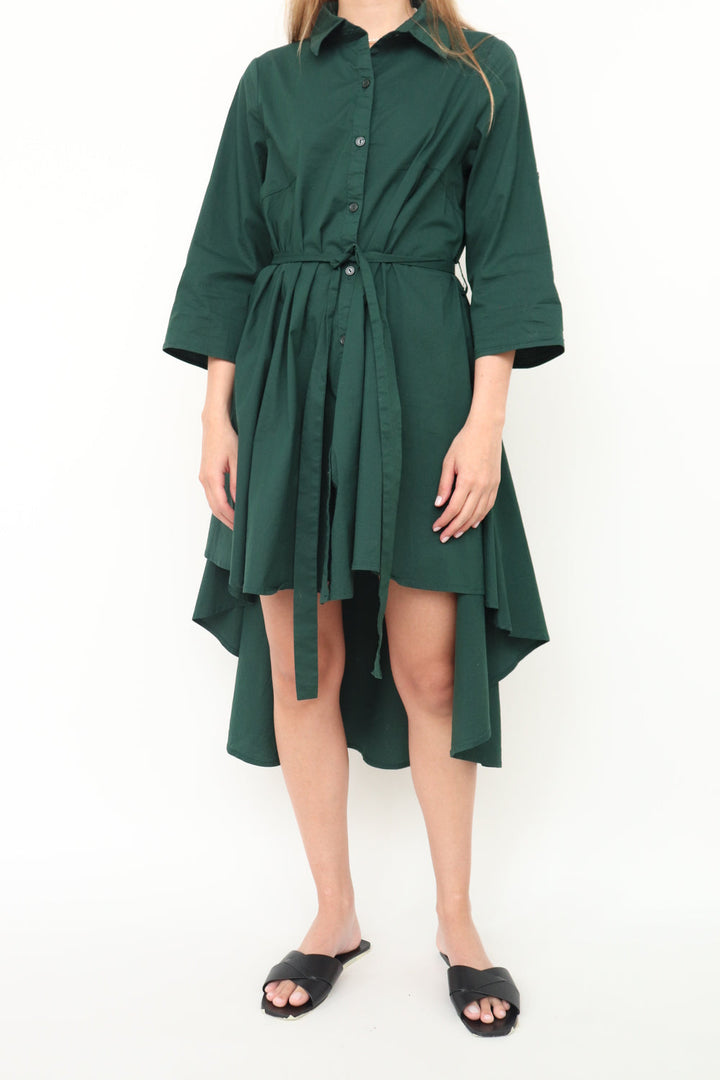 Camisa Vestido Verde