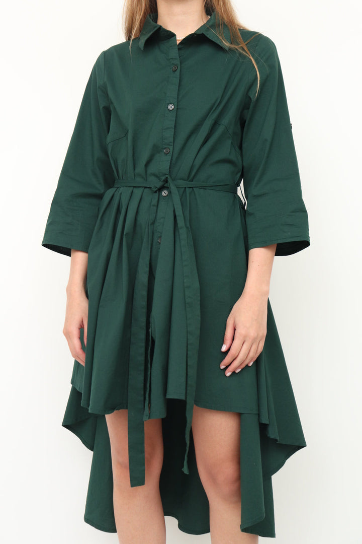 Camisa Vestido Verde