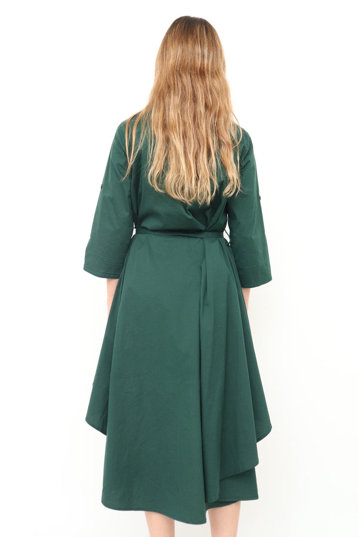 Camisa Vestido Verde