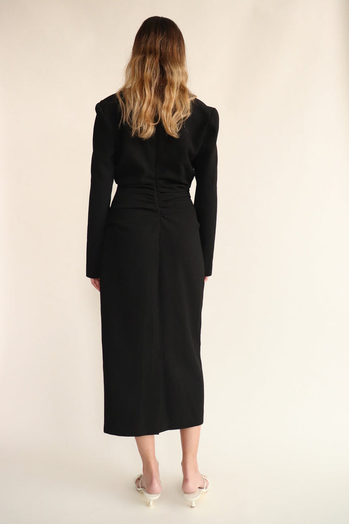 Vestido Midi Negro