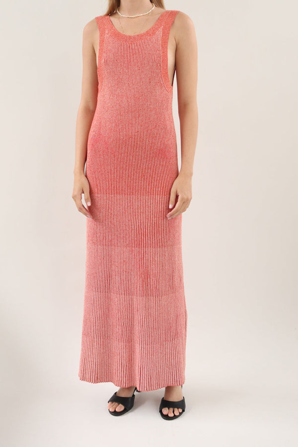 Vestido Tejido Naranja