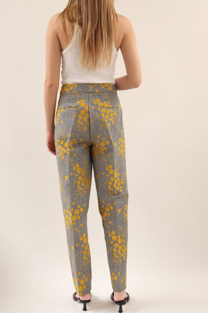 Pantalon Figuras Amarillas