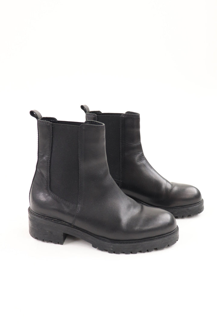 Botines Negro Plataforma