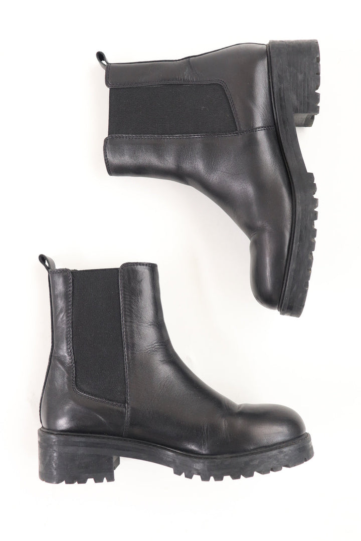 Botines Negro Plataforma