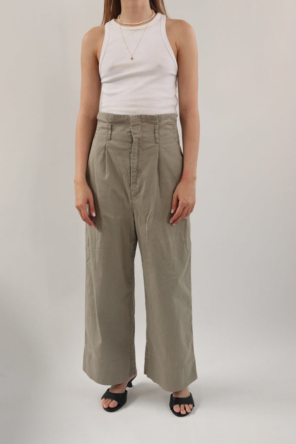 Pantalon Culotte Khaki