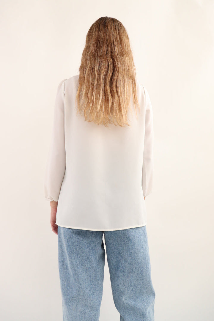 Blusa Blanca Tiras