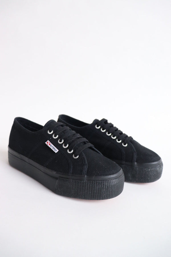 Tenis Platafroma Negros