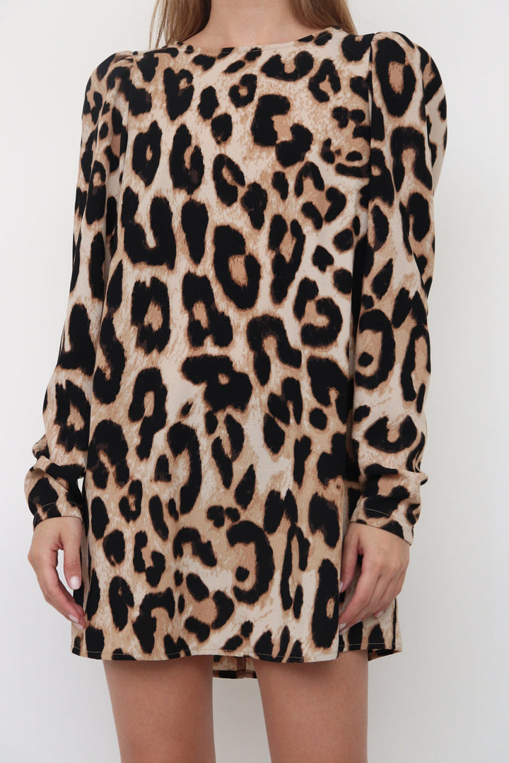 Vestido Leopardo Mini