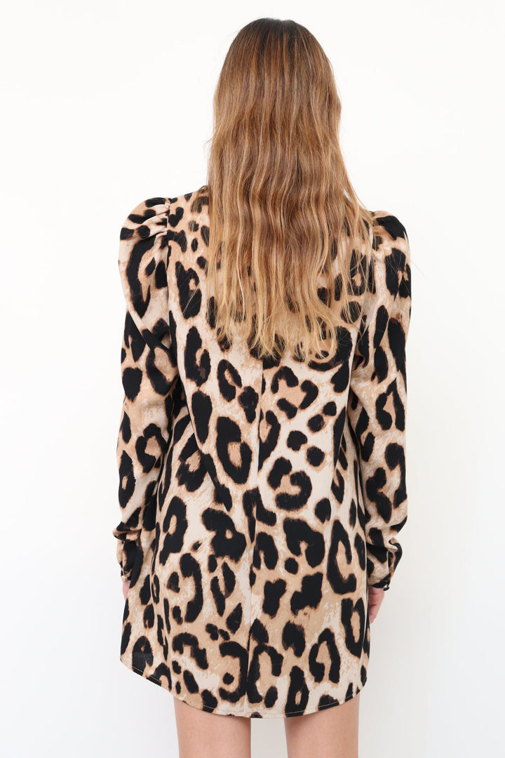 Vestido Leopardo Mini