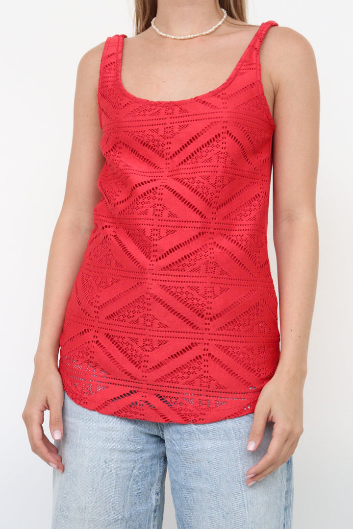 Blusa Encaje Rosada