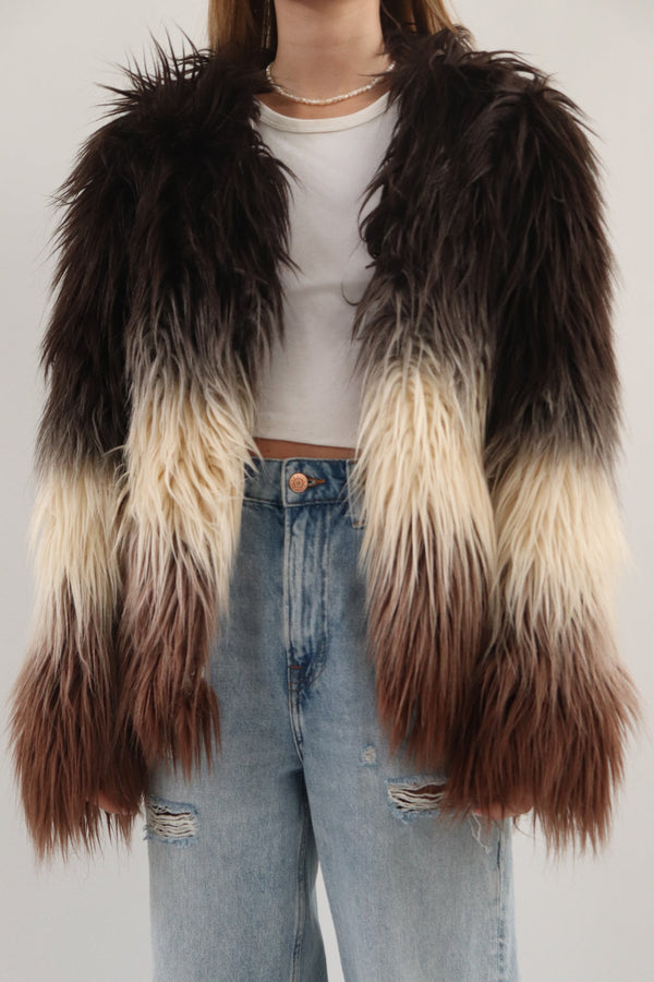 Chaqueta Pelos Multicolor