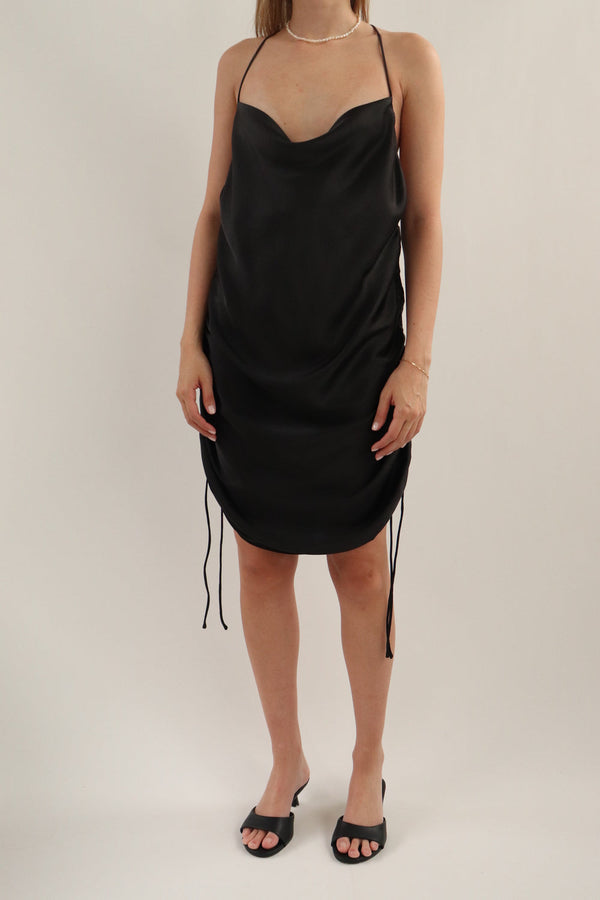 Vestido Negro Slip