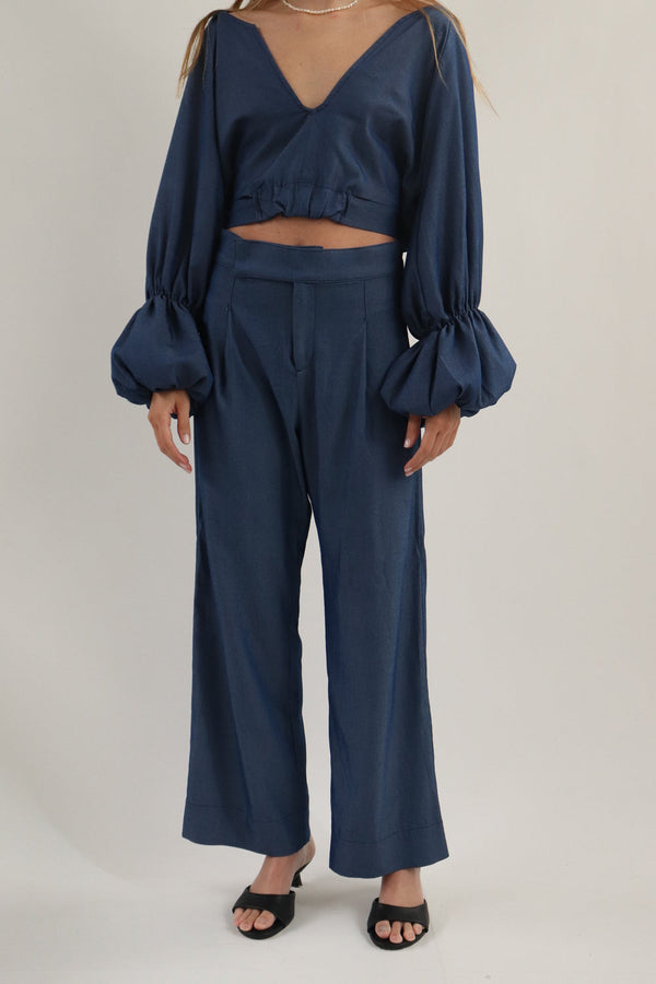 Pantalon Azul Oscuro