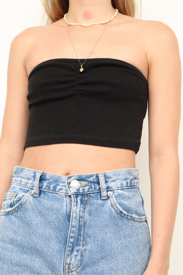 Top Strapless Negro