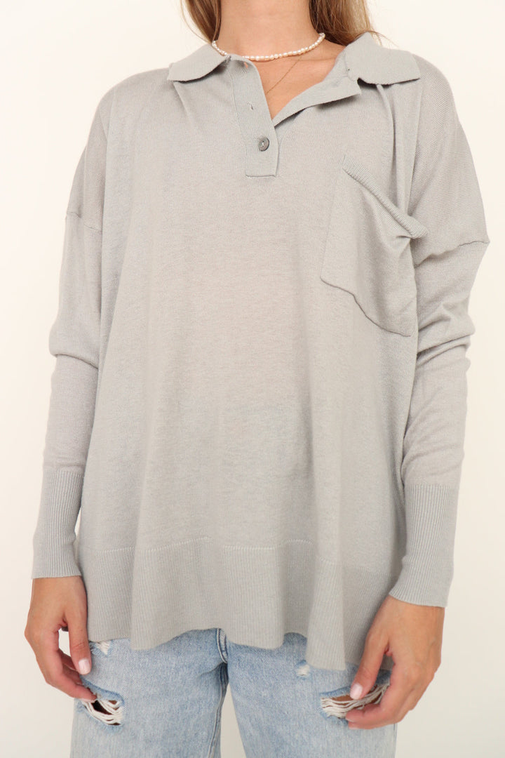 Buzo Gris Polo