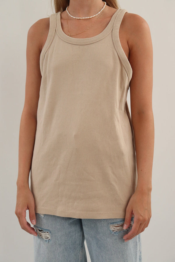 Top Rib Beige