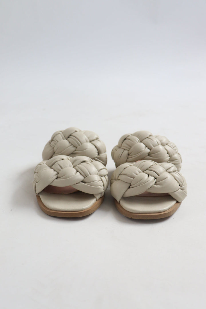 Sandalias Nudo Beige