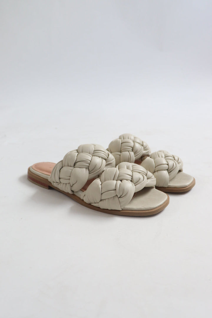 Sandalias Nudo Beige