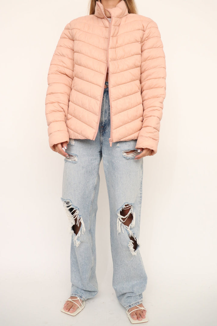 Chaqueta Bomber Rosado