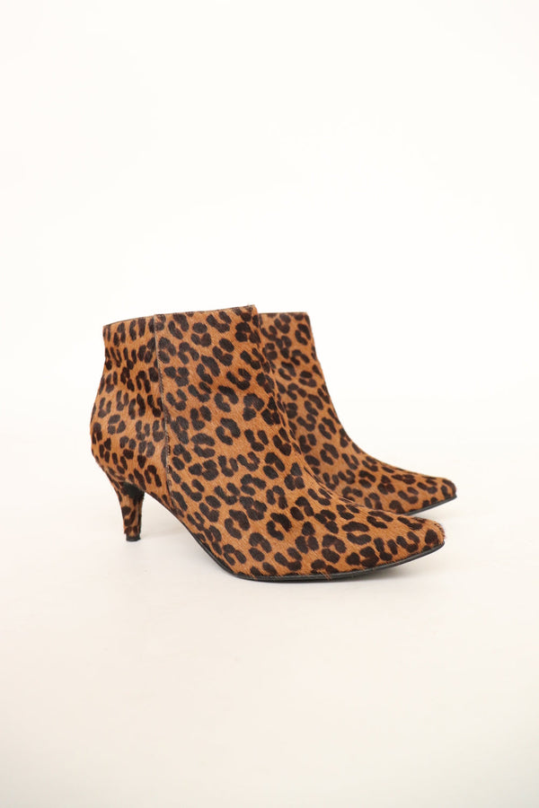 Botines Pelos Leopardo