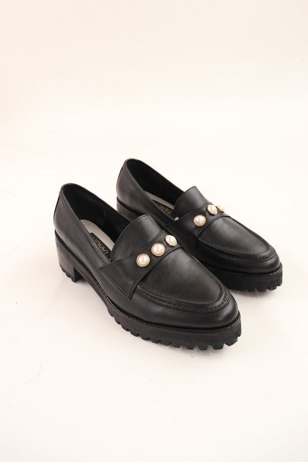 Mocasines Chunky Negro