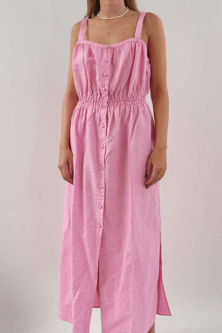 Vestido Midi Rosado