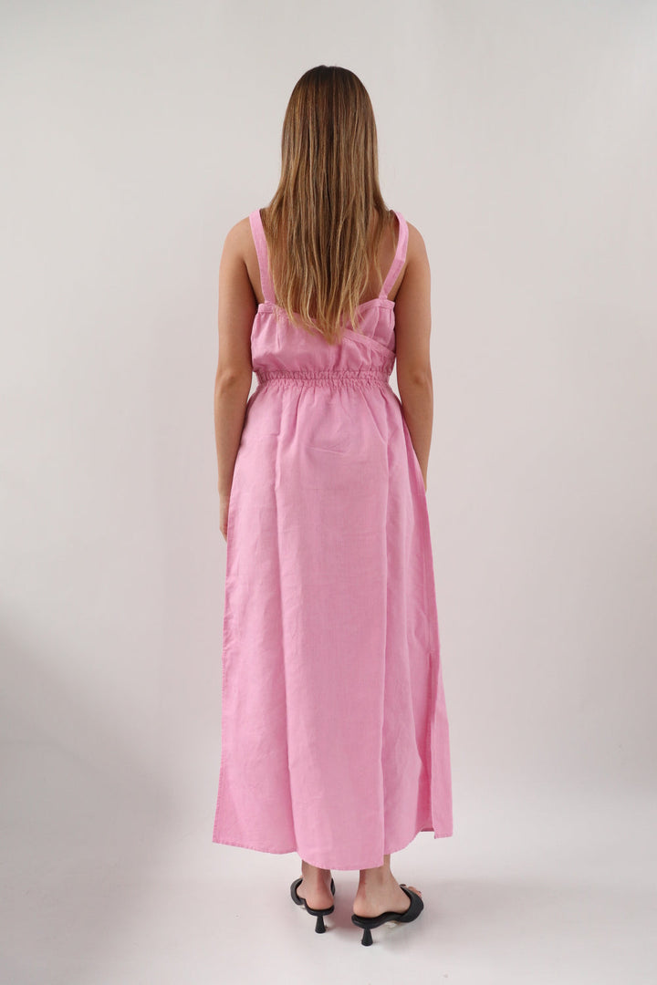 Vestido Midi Rosado