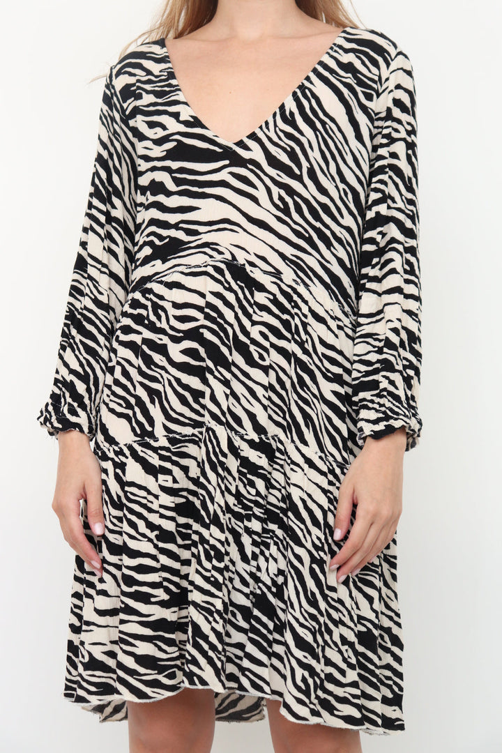 Vestido Mini Zebra