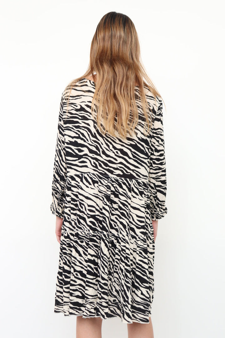 Vestido Mini Zebra