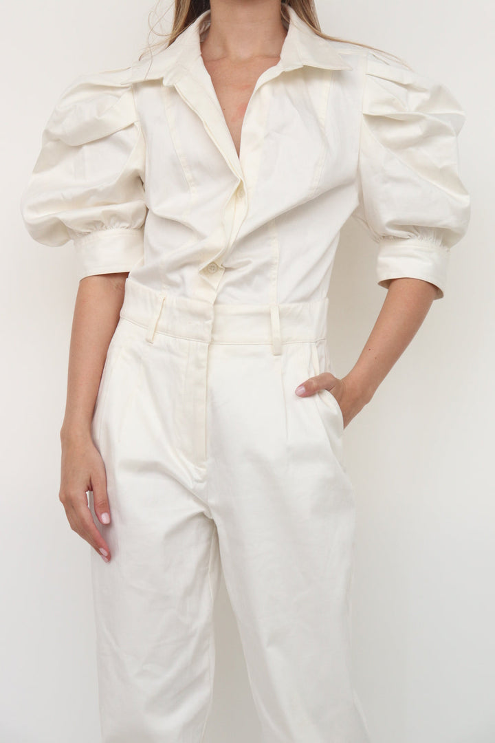 Jumpsuit Denim Crema