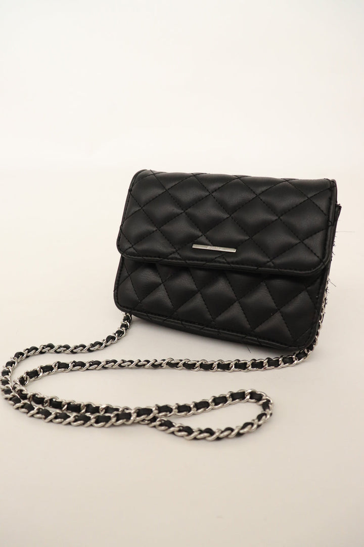 Cartera Negra Crossbody