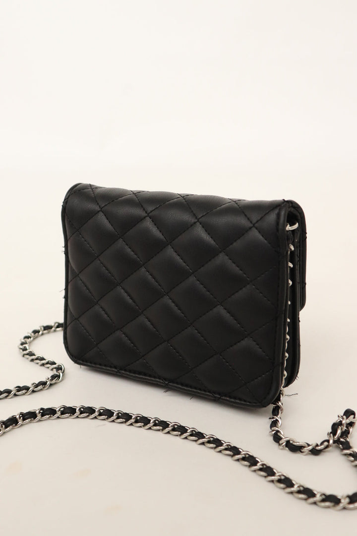 Cartera Negra Crossbody