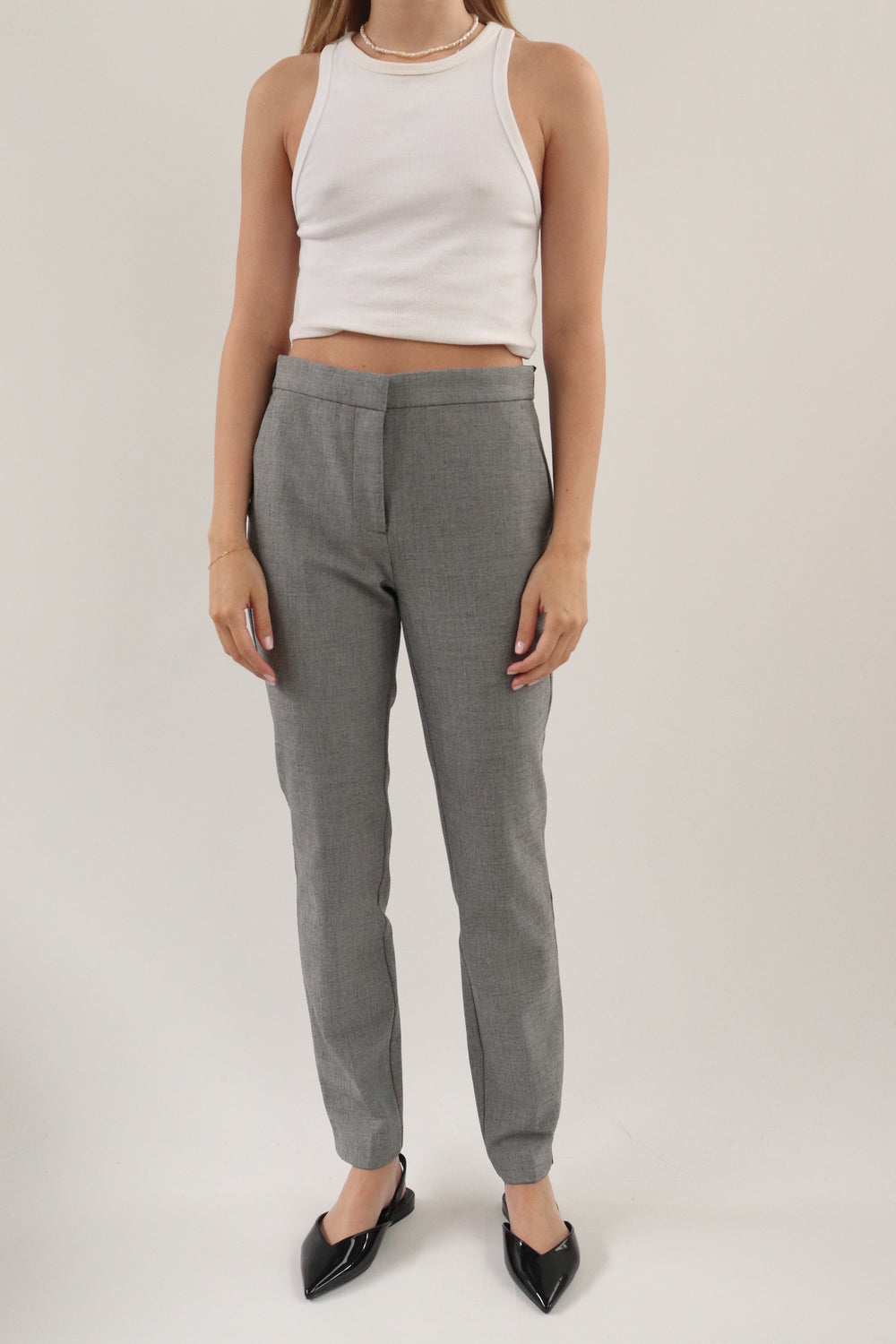 Pantalon 2025 gris claro