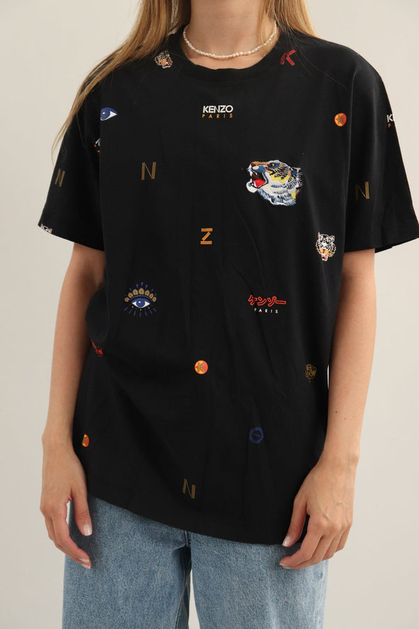 Camiseta Negra Kenzo