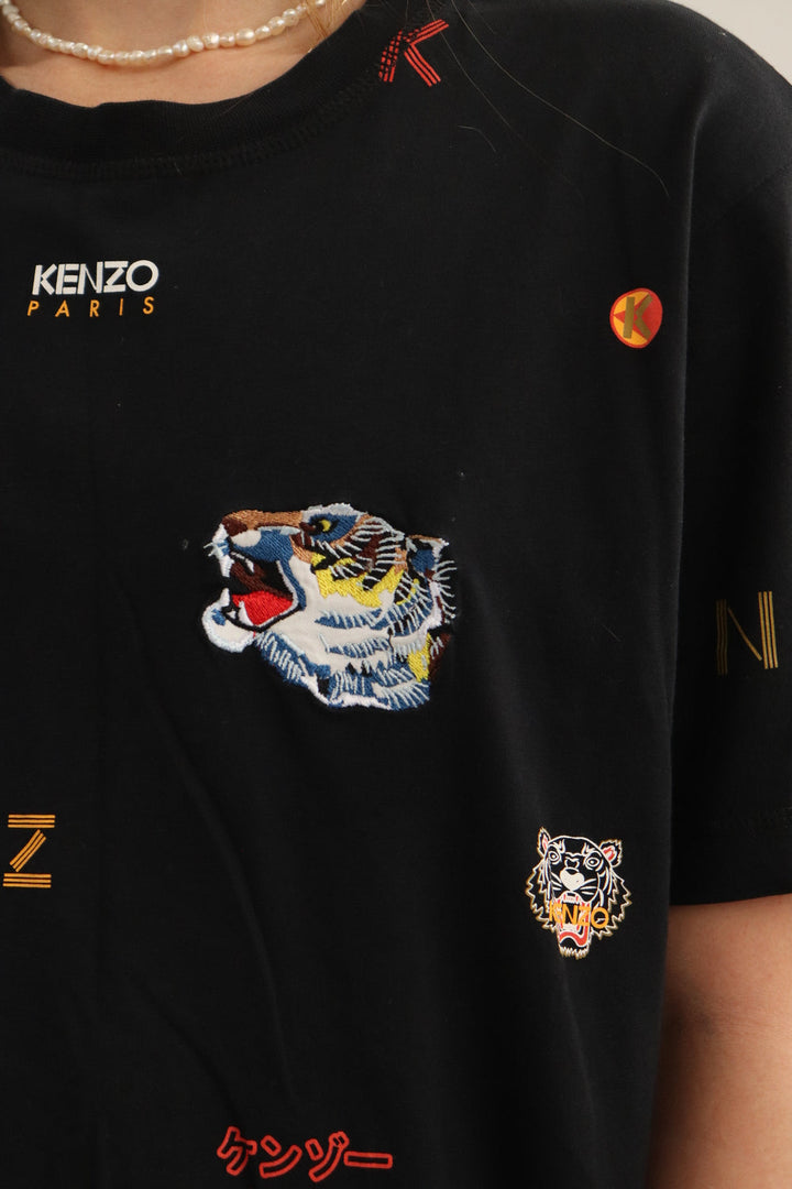 Camiseta Negra Kenzo