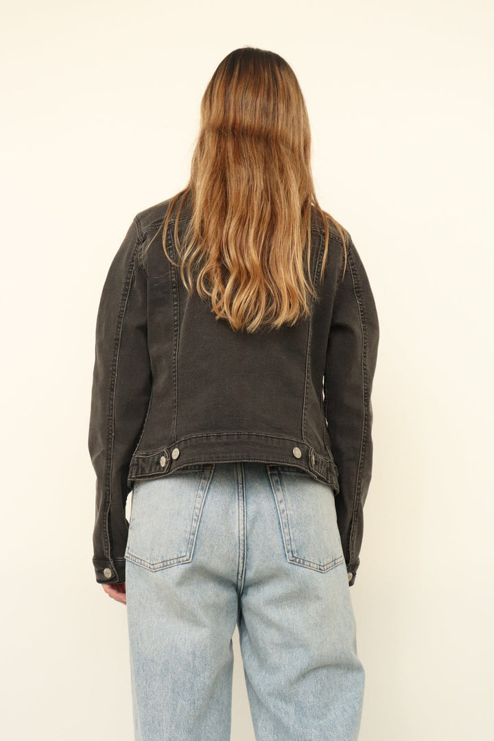 Chaqueta Denim Negra