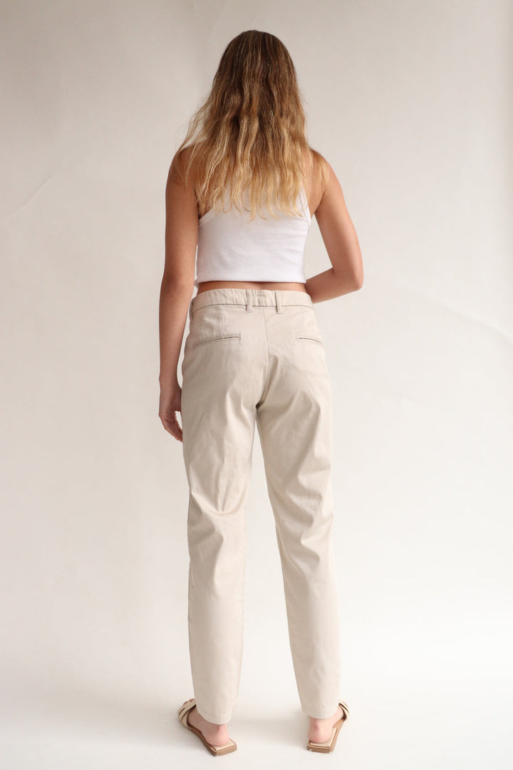 Pantalon Chino Beige