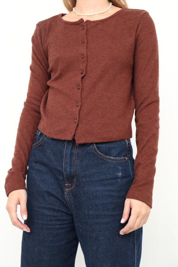 Cardigan Cafe Botones